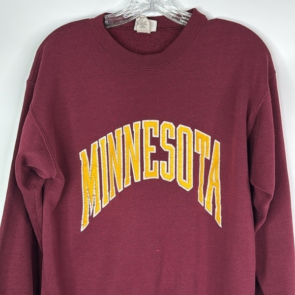 Vintage Bassett Walker UW Minnesota Crewneck Sweatshirt Size Large - Picture 2 of 14